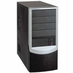 Computer Tower on 809 Oem   Foxconn S 809 Micro Atx Midi Tower Pc Case  Black Silver