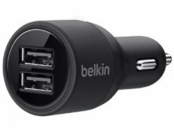 Belkin F8J109BTBLK - *** Universal DUAL USB Car Charger 2 x 2.1 amp in BLACK