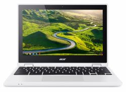 Acer NX.G54EK.007 - Chromebook R 11 CB5-132T White - 11.6 INCH Touch Celeron N3060 2GB 32GB UMA Chrome OS