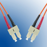 Microconnect FIB220005 - SC/UPC-SC/UPC 5m 62.5/125 OM1 - MM Duplex LSZH OD: 2mm, 0.3dB - Orange - Warranty: 25Y