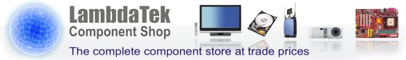 LambdaTek component shop - the complete component store at trade prices