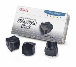 Xerox Genuine Phaser 8500 / 8550 Black Solid Ink [3,000 pages] - 108R00668 