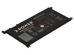 2-Power 11.4v, 3 cell, 39Wh Laptop Battery - replaces 451-BBVN 