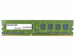 2-Power 2P-KTH9600C/8G memory module 8 GB 1 x 8 GB DDR3 240-pin DIMM 
