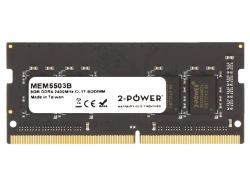 2-Power 8GB DDR4 2400MHz CL17 SODIMM Memory - replaces KVR24S17S8/8 