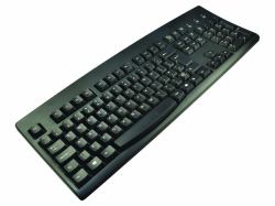 2-Power KEY1001BE keyboard Office USB Belgian Black 