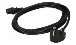 2-Power PWR0002C power cable Black 3 m Power plug type G C13 coupler 