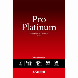 Canon PT-101 Pro Platinum Photo Paper A4 - 20 Sheets 