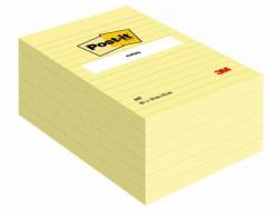 3M 7100172753 note paper Rectangle Yellow 100 sheets Self-adhesive 