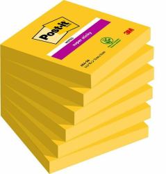 3M 7100174970 note paper Square Yellow 90 sheets Self-adhesive 