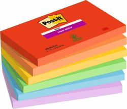 3M 7100258796 note paper Rectangle Multicolour 90 sheets Self-adhesive 