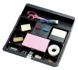 3m C71 3m C71 Black Desk Drawer Organizer