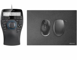 3dconnexion sam 3Dconnexion SpaceMouse Enterprise Kit 2 mouse Office Ambidextrous RF Wireless + USB Type-A 6DoF 