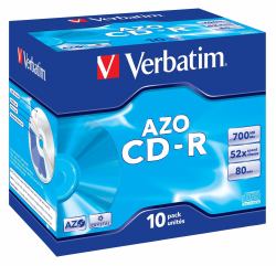 Verbatim CD-R AZO Crystal 700 MB 52x 10 pc[s] 
