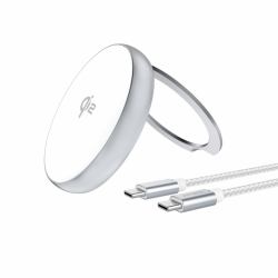 4smarts Qi2 Universal Silver USB Wireless charging Fast charging Indoor 