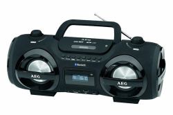 AEG SR 4359 BT Digital PLL Black, Red MP3 playback 