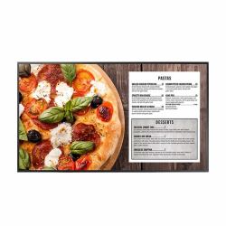 AG Neovo QM-55 Digital signage flat panel 138.7 cm [54.6"] LCD 350 cd/m² 4K Ultra HD Black 