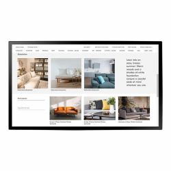 AG Neovo TX-4302 Digital signage flat panel 109.2 cm [43"] LCD 400 cd/m² Full HD Black Touchscreen Windows 10 24/7 