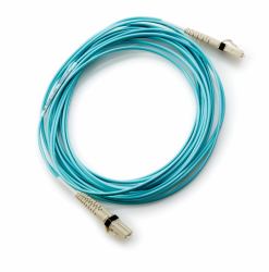 HPE LC to LC Multi-mode OM3 2-Fiber 15.0m 1-Pack Fiber Optic Cable 