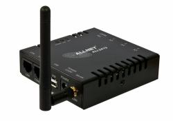 ALLNET Wired & Wireless Black - Warranty: 12M