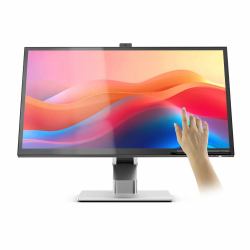 ALOGIC Clarity Fold Touch computer monitor 68.6 cm [27"] 3840 x 2160 pixels 4K Ultra HD Touchscreen Black, Silver 