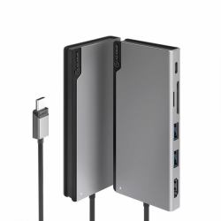 ALOGIC ULDUNIV2-SGR laptop dock/port replicator Wired USB 3.2 Gen 1 [3.1 Gen 1] Type-C Grey 