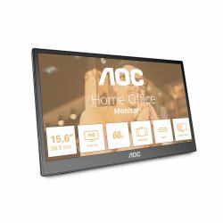 AOC 16T3EA portable TV/monitor Black 39.6 cm [15.6"] 1920 x 1080 pixels 