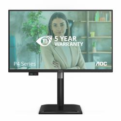 AOC 24P4U computer monitor 60.5 cm [23.8"] 1920 x 1080 pixels Full HD Black 