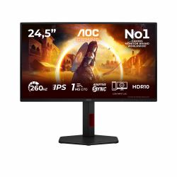 AOC G4 25G4ZR computer monitor 62.2 cm [24.5"] 1920 x 1080 pixels Black, Red 