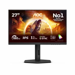 AOC G4 27G4X computer monitor 68.6 cm [27"] 1920 x 1080 pixels Full HD LED Black, Grey 