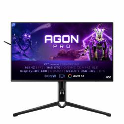 AOC AGON PRO AG274UXP computer monitor 68.6 cm [27"] 3840 x 2160 pixels 4K Ultra HD LED Black, Red 