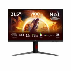 AOC G4 U32G4U computer monitor 80 cm [31.5"] 3840 x 2160 pixels 4K Ultra HD Black, Red 