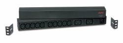 APC RACK PDU BASIC 1 U 16A 230V power distribution unit [PDU] 12 AC outlet[s] 0U/1U Black 
