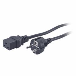 APC Power Cord, C19 to CEE/7 Schuko, 2.5m 