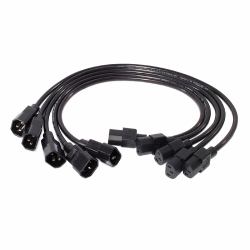 APC Power Cord Kit [5 ea], C13 to C14, 0.6m 