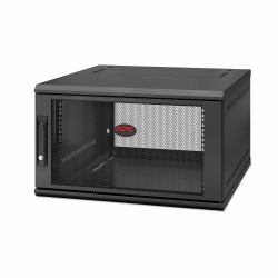 APC NetShelter WX AR106SH6, 6U, 19inch patch cabinet, Wall mounting, Pre-assembled, 600mm deep 