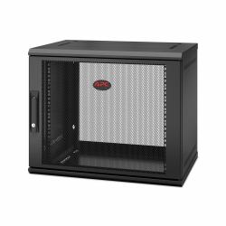 APC NetShelter WX AR109SH4 - 9U, 19 inch patch cabinet, Wall mount, Pre-assembled, 400MM deep 