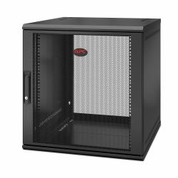 APC NetShelter WX AR112SH6 - 12U, 19 inch patch cabinet, Wall mount, Pre-assembled, 600MM deep 