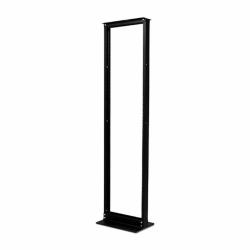 APC NetShelter AR201 - 2 Post Rack 45U #12-24 Threaded Holes Black 