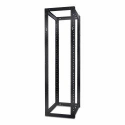 APC NetShelter AR204A - 4 Post Open Frame Rack 44U #12-24 Threaded Holes 
