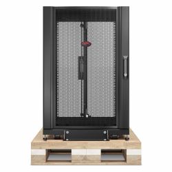 APC NetShelter SX, Server Rack Enclosure, 18U, Shock Packaging, Black, 925H x 600W x 900D mm 