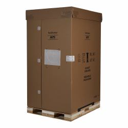 APC NetShelter SX, Server Rack Enclosure, 42U, Shock Packaging, 2000 lbs, Black, 1991H x 600W x 1070D mm 