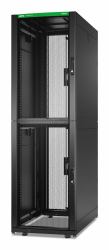 APC NetShelter SX, Server Rack Enclosure, Colocation, 2 x 20U, 600W x 1070D mm, with Sides, Black 