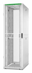 APC NetShelter SX, Server Rack Enclosure, Gen 2, 52U, 2436H x 750W x 1200D mm, with Sides, White 