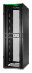APC NetShelter SX, Server Rack Enclosure, Gen 2, 52U, 2436H x 800W x 1200D mm, with Sides, Black 