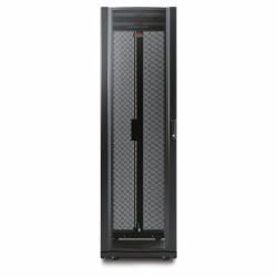 APC NetShelter AV, Server Rack Enclosure, 42U, 10-32 Threaded Rails, Black, 1991H x 600W x 825D mm 