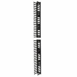 APC NetShelter Cable Management, Vertical Cable Manager, for NetShelter SX 750mm Wide 45U, Set of 2, 97 x 1981 x 160 mm 