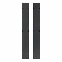 APC NetShelter Cable Management, Vertical Cable Manager, Hinged Covers, for NetShelter SX 750mm W 45U, Set of 2, 109 x 1981 x 13 mm 