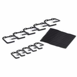 APC NetShelter Cable Management, Rings, Set of 5 small and 5 large, Black 