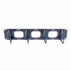 APC Horizontal Cable Organizer 2U w/pass through holes 